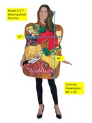 Rasta Imposta Charcuterie Board Costume, Adult One Size 2152 View 4