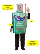 Rasta Imposta Germinator Hand Sanitizer Bottle Costume, Child 7-10 5216710 View 4