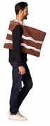 Rasta Imposta Slice of Chocolate Birthday Cake Costume, Adult One Size 1672 View 4