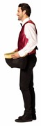 Rasta Imposta Poker Dealer w. Table Halloween Costume, Adult One Size GCR7406 View 4