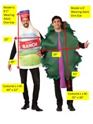 Rasta Imposta Kale Salad Tunic & Ranch Dressing Couples Halloween Costume, Adult One Size 20008 View 4