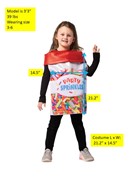 Rasta Imposta Party Sprinkles Halloween Costume, Child Size 3-6 R1771-36 View 4