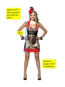 Rasta Imposta Rum Dress Halloween Costume, Women's Size M-L (8-10) GC7597 View 4