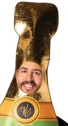 Rasta Imposta Champagne Bottle Halloween Costume, Adult One Size R1263-OS View 4