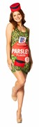 Rasta Imposta McCormick Parsley Flakes Spice Dress Costume, Women's Size 2-8 R1386-OS View 4