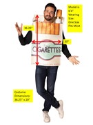Rasta Imposta Pack of Cigarettes Halloween Costume, Adult One Size GC1667 View 4