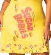 Rasta Imposta Sugar Babies Dress Halloween Costume, Women's Size L-LXL (14-16) R1424-LXL View 4