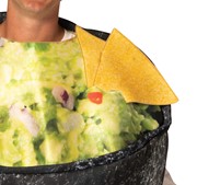 Rasta Imposta Guacamole in Bowl & Tortilla Chips Bag Couples Costume, Adult One Size 20067 View 4
