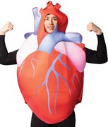 Rasta Imposta Heart & Brain Couple Halloween Costume, Adult One Size 20069 View 4