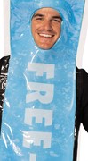 Rasta Imposta FREE-Z-POP Blue & FREE-Z-POP Purple 7-10 Bundle Costume, Adult O/S & Child 7-10 20074 View 4