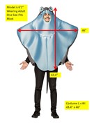 Rasta Imposta Stingray Costume, Adult One Size GC6709 View 5