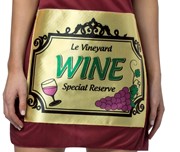 Rasta Imposta Wine Halloween Costume Dress with Hat, Women's Size 2-6 GC6333 View 5