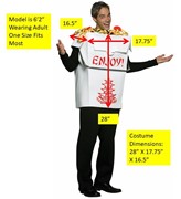 Rasta Imposta Chopsticks & Chinese Take Out Couples Halloween Costume, Adult One Size 10369 View 5