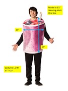 Rasta Imposta Fruit Smoothie Cup Halloween Costume, Adult One Size R7807-OS View 5