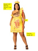 Rasta Imposta Sugar Babies Dress Halloween Costume, Women's Size L-LXL (14-16) R1424-LXL View 5