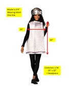 Rasta Imposta Salt Shaker Glass Bottle Halloween Costume, Adult One Size R1173-OS View 5