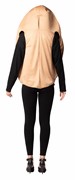 Rasta Imposta Beige  Penis and Vagina Couple Halloween Costume, Adult One Size 20084 View 5