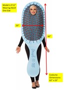 Rasta Imposta Brush Halloween Costume, Adult One Size GC6374 View 6