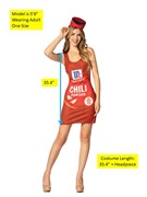 Rasta Imposta McCormick Chili Spice Dress Halloween Costume, Women's Size 2-8 R1292-OS View 6