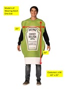 Rasta Imposta Heinz Relish Squeeze Bottle Halloween Costume, Adult One Size R1301-OS View 6