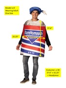 Rasta Imposta Shaving Cream Can Halloween Costume, Adult One Size R1281-OS View 6