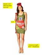 Rasta Imposta McCormick Parsley Flakes Spice Dress Costume, Women's Size 2-8 R1386-OS View 6