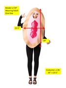 Rasta Imposta Beige Vagina Halloween Costume, Adult One Size R1277-OS View 6