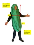 Rasta Imposta Ultimate Pickle & Pickle Jar Couple Halloween Costume, Adult One Size 10255 View 6