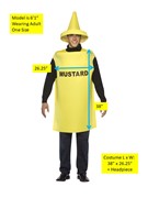 Rasta Imposta Yellow Mustard & Bendable Pretzel Couple Costume, Adult One Size 10162 View 8