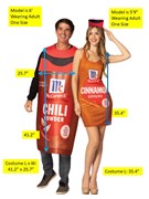 Rasta Imposta McCormick Chili Powder Tunic & Cinnamon Spice Tank Costume Dress Couple Costume 20095 View 8