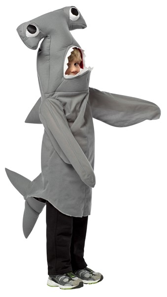 Hammerhead Shark Costume, Toddler Size 3-4T