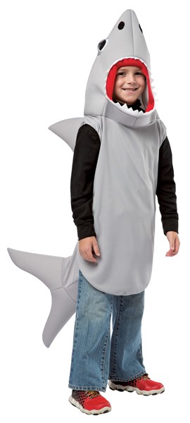 Sand Shark Costume, Child Size 7-10