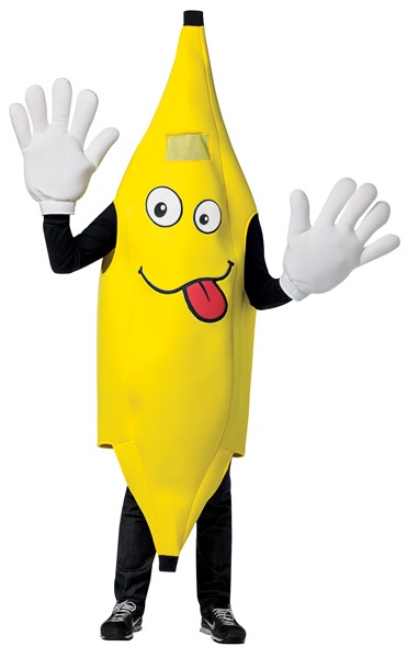 Banana Mascot, Adult One Size