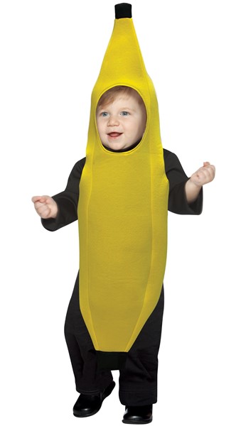 Ultimate Banana Halloween Costume, Baby Size 18-24 months