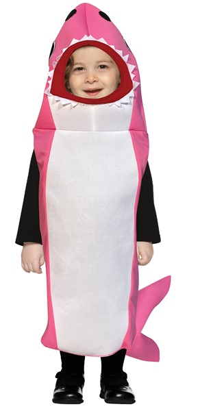 Ultimate Pink Shark Costume, Baby Size 18-24 months