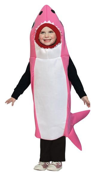 Ultimate Pink Shark Costume, Child Size 3-4