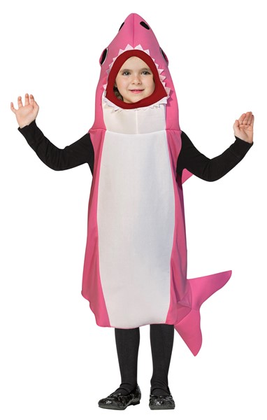 Ultimate Pink Shark Costume, Child Size 4-6