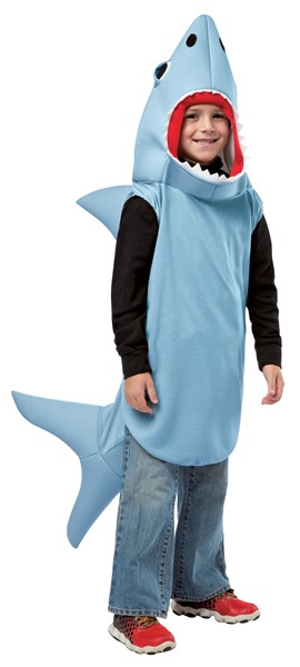 Blue Sand Shark Costume, Child Size 4-6X