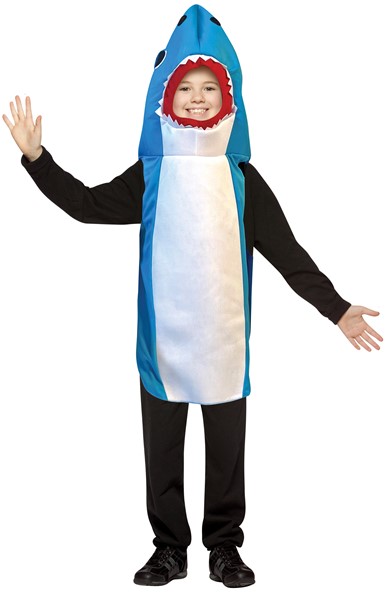 Ultimate Blue Shark Kids Costume, Size 7-10