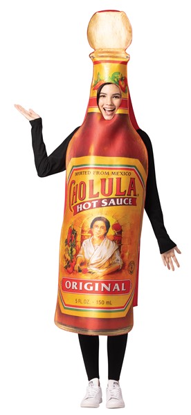 McCormick Cholula Hot Sauce Halloween Costume, Adult One Size