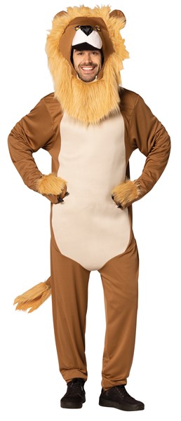 Lion Halloween Costume, Adult One Size