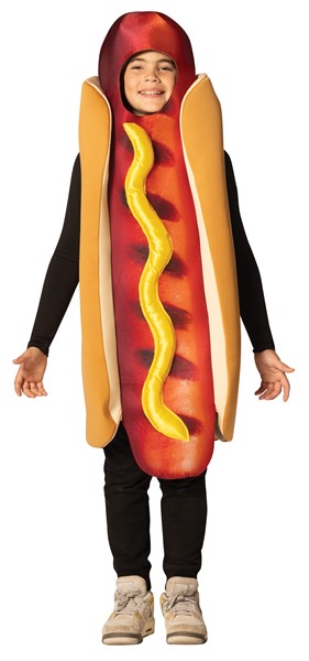Ultimate Grilled Hot Dog Halloween Costume, Tween Size 12-14