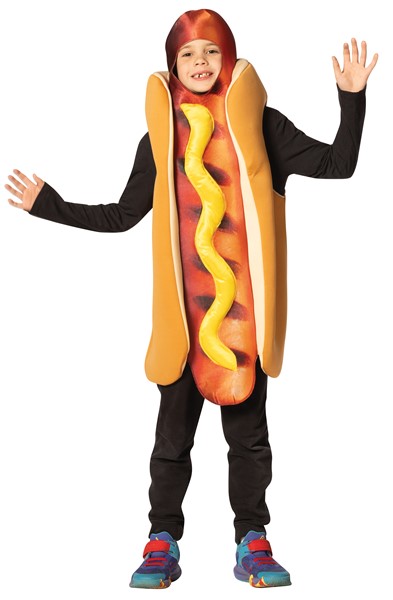 Ultimate Grilled Hot Dog Halloween Costume, Child Size 7-10
