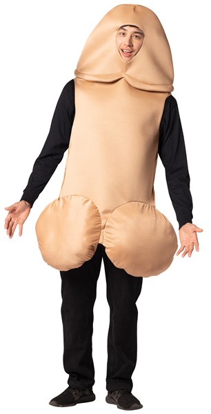 Beige Penis Halloween Costume, Adult One Size