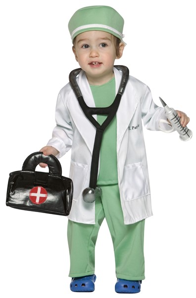 Doctor Toddler Halloween Costume, Baby Size 18-24 months