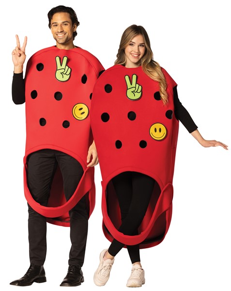Garden Clog Beach Shoe 2 Pack Couple Halloween Costume, Adult One Size