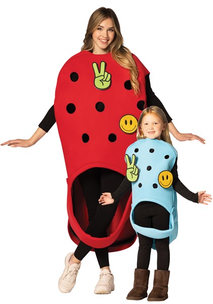 Garden Clog Beach Shoe Adult & Child Bundle Costume, Adult O/S & Child 3-6